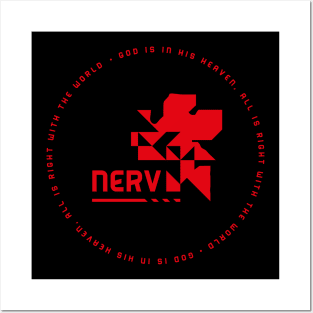 Nerv Logo (EVANGELION:3.0) Posters and Art